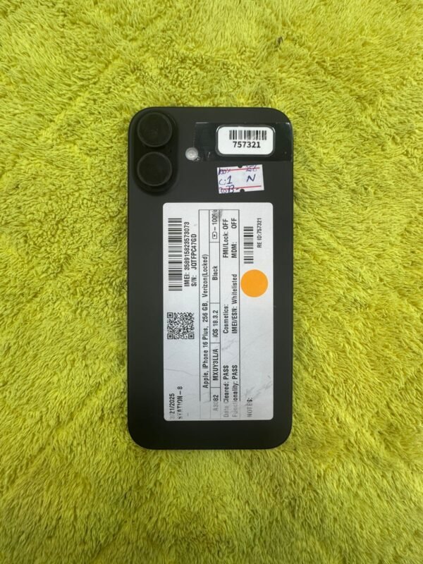 Iphone 16 Plus | 256 Gb