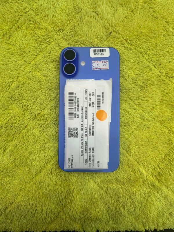 Iphone 16 Plus | 128 Gb