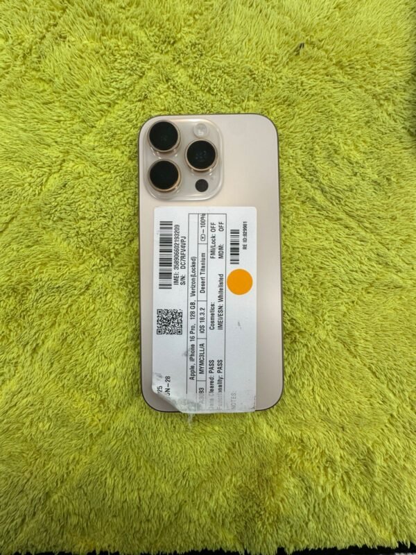 Iphone 16 Pro | 128 Gb
