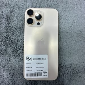 Iphone 16 Pro Max | 256 GB